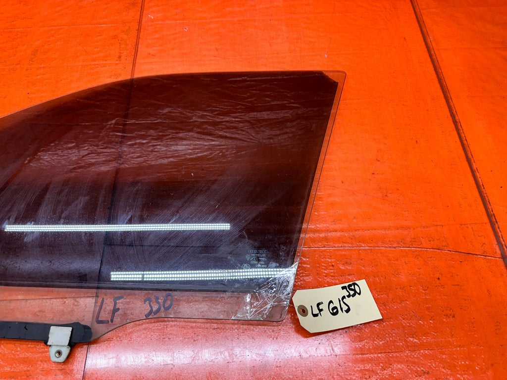 96-00 HONDA CIVIC 4D SEDAN LEFT DRIVER FRONT DOOR WINDOW GLASS PANEL OEM #3504