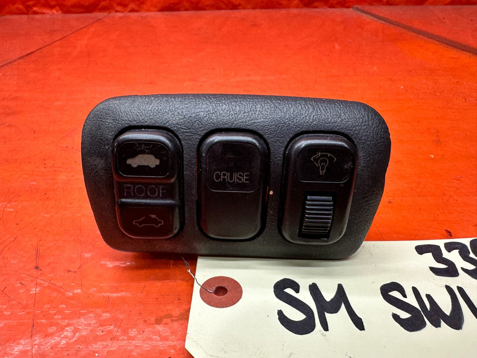 92 96 HONDA PRELUDE SUNROOF CRUISE DIMMER SWITCH OEM #3320
