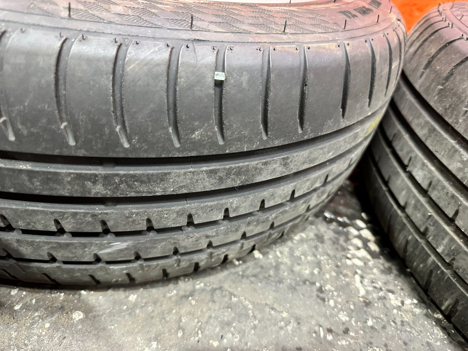 04 08 ACURA TSX 17 INCH WHEELS  W/ GOOD TIRES RIMS ALLOY OEM #33023
