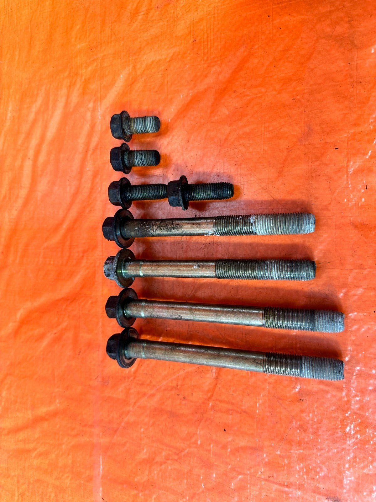 04 08 ACURA TSX   FRONT CROSSMEMBER SUBFRAME SUB FRAME BOLTS HARDWARE   OEM #3121