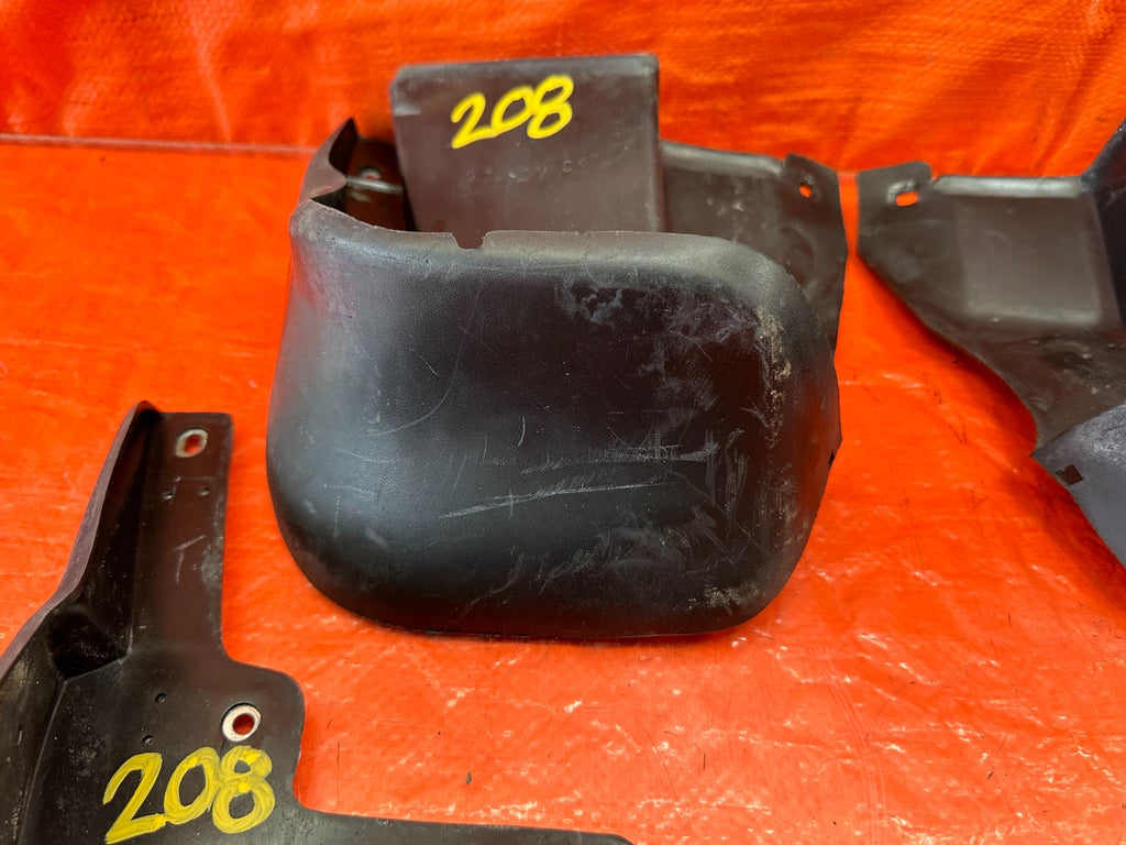 96 98 HONDA CIVIC 2D COUPE FACTORY MUD FLAPS SPLASH GUARDS FRONT & REAR OEM #20812