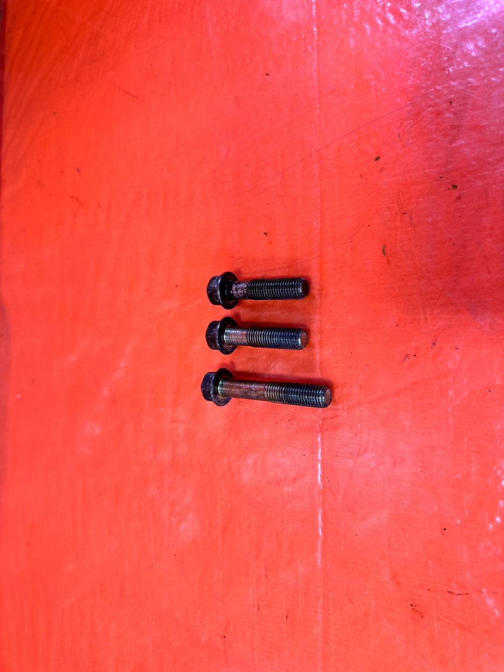 96 00 HONDA CIVIC   D16Y7 D16Y8 POWER STEERING PUMP AND BRACKET BOLTS OEM #2973