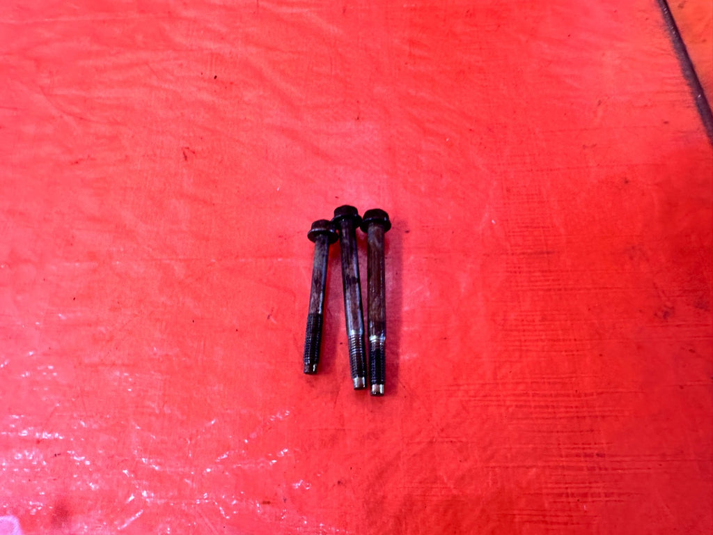 04 08 ACURA TSX   K24A2 AC COMPRESSOR BOLT SET BOLTS   OEM FACTORY #3042