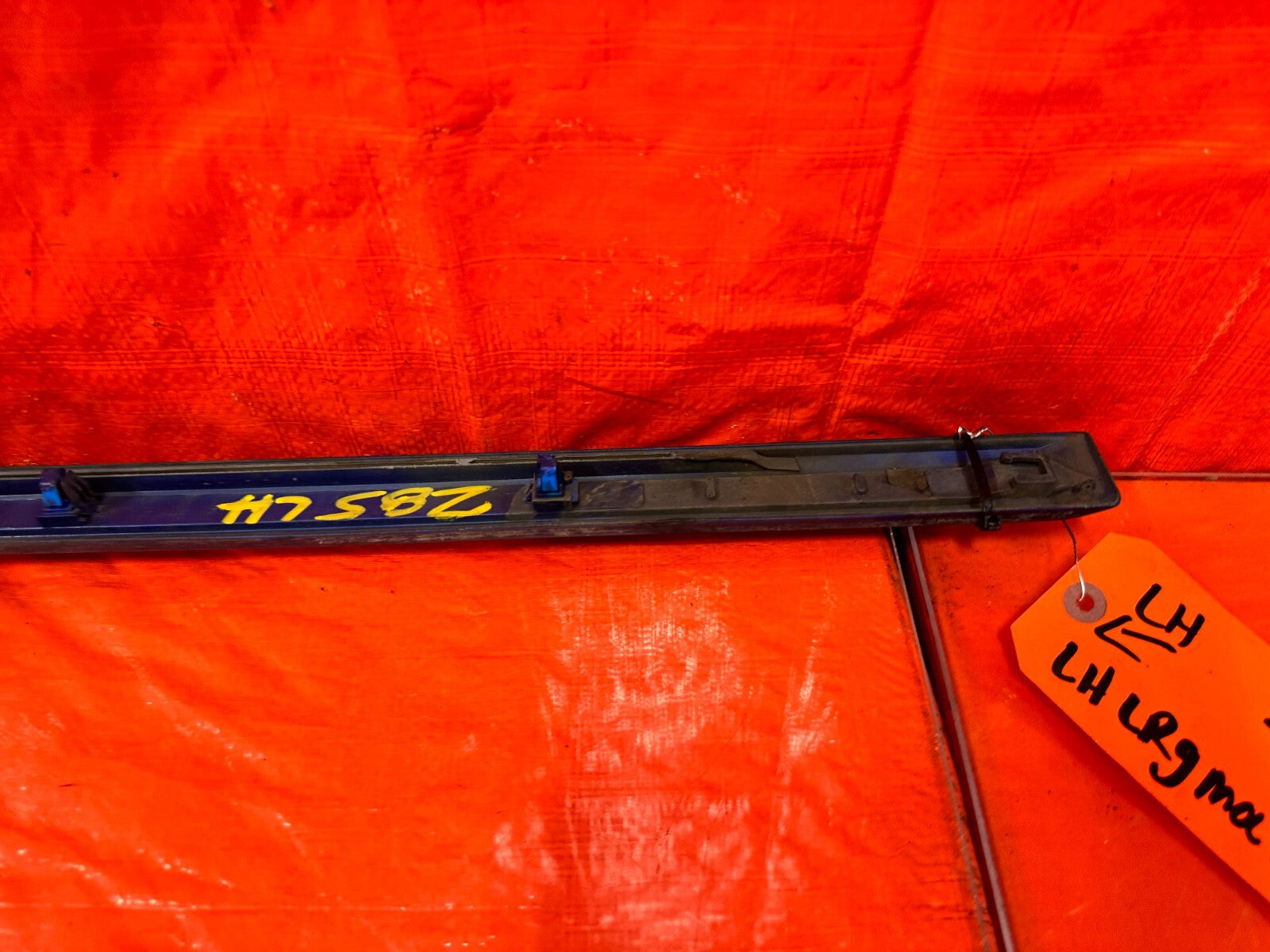 96 00 HONDA CIVIC COUPE & HATCH   DOOR MOLDING IMPACT STRIP DRIVER LEFT OEM #2856