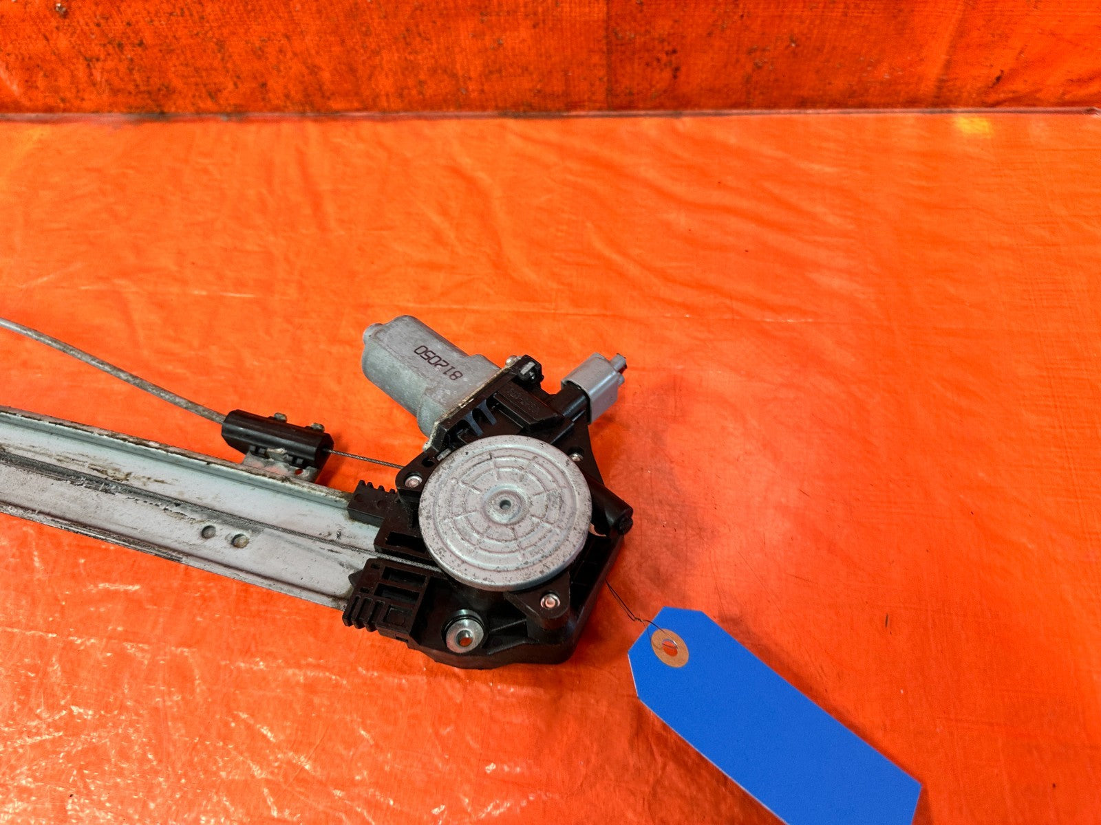 09 14 ACURA TSX   PASSENGER RIGHT REAR   WINDOW REGULATOR W/ MOTOR   OEM #3212