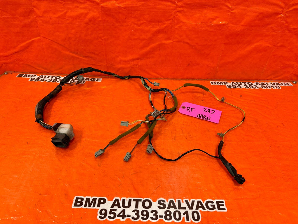 97 01 ACURA INTEGRA   GS GS R LS   2D   RIGHT DOOR WIRING HARNESS WIRE LOOM #2470