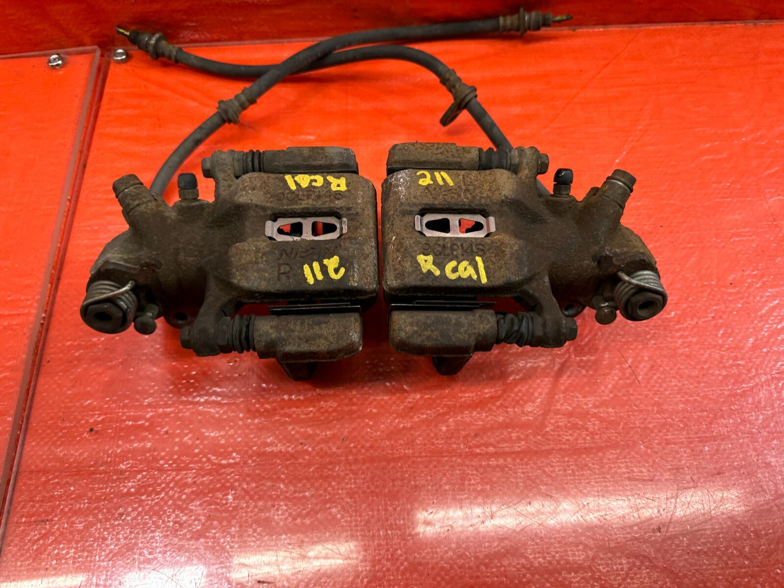 02 06 ACURA RSX BASE & TYPE S   REAR CALIPER SET CALIPERS LEFT & RIGHT OEM #2115