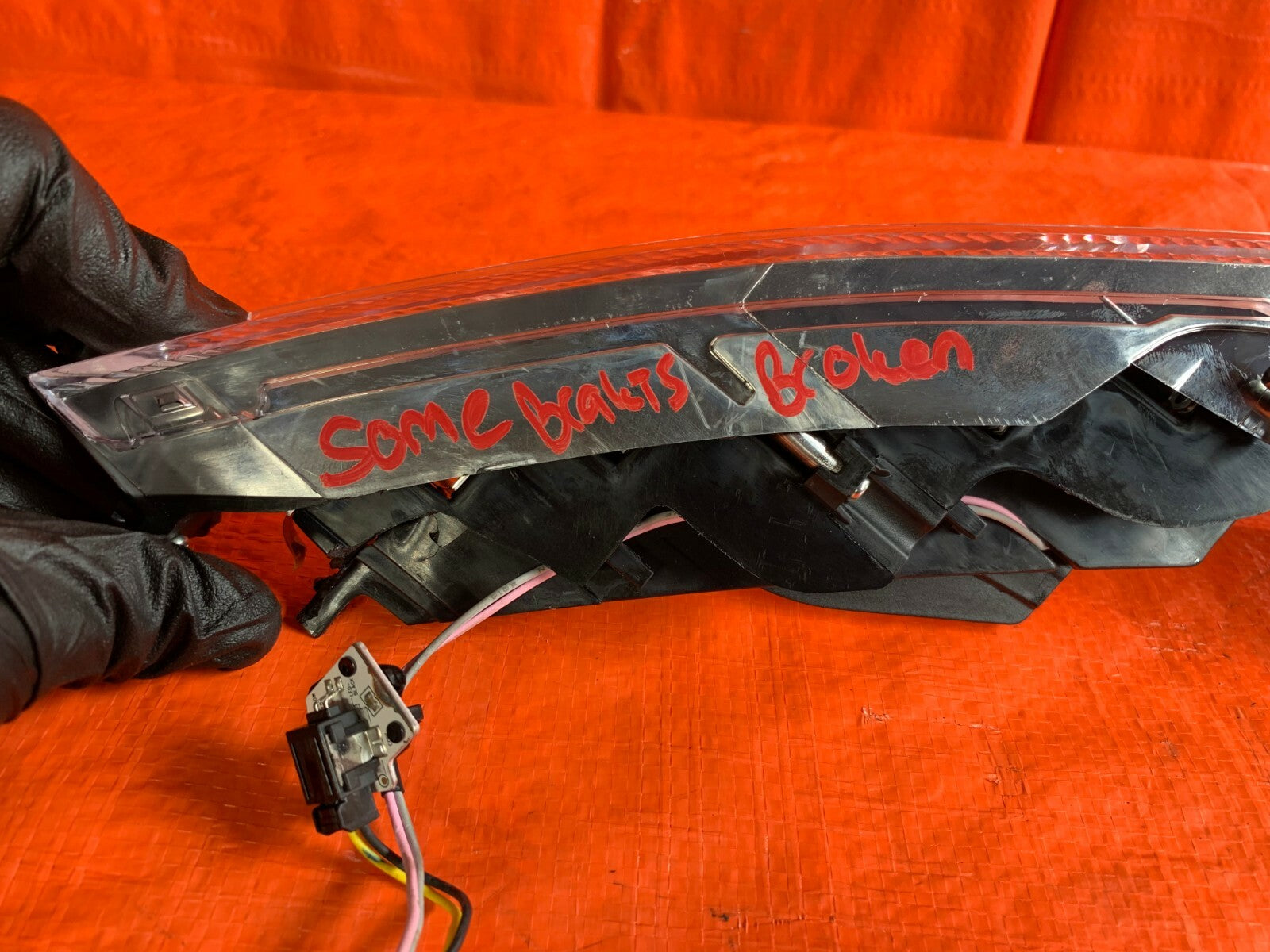 OEM 2015 15 KIA OPTIMA TOP LED STRIP HEADLIGHT   PARTS ONLY   REPLACEMENT10