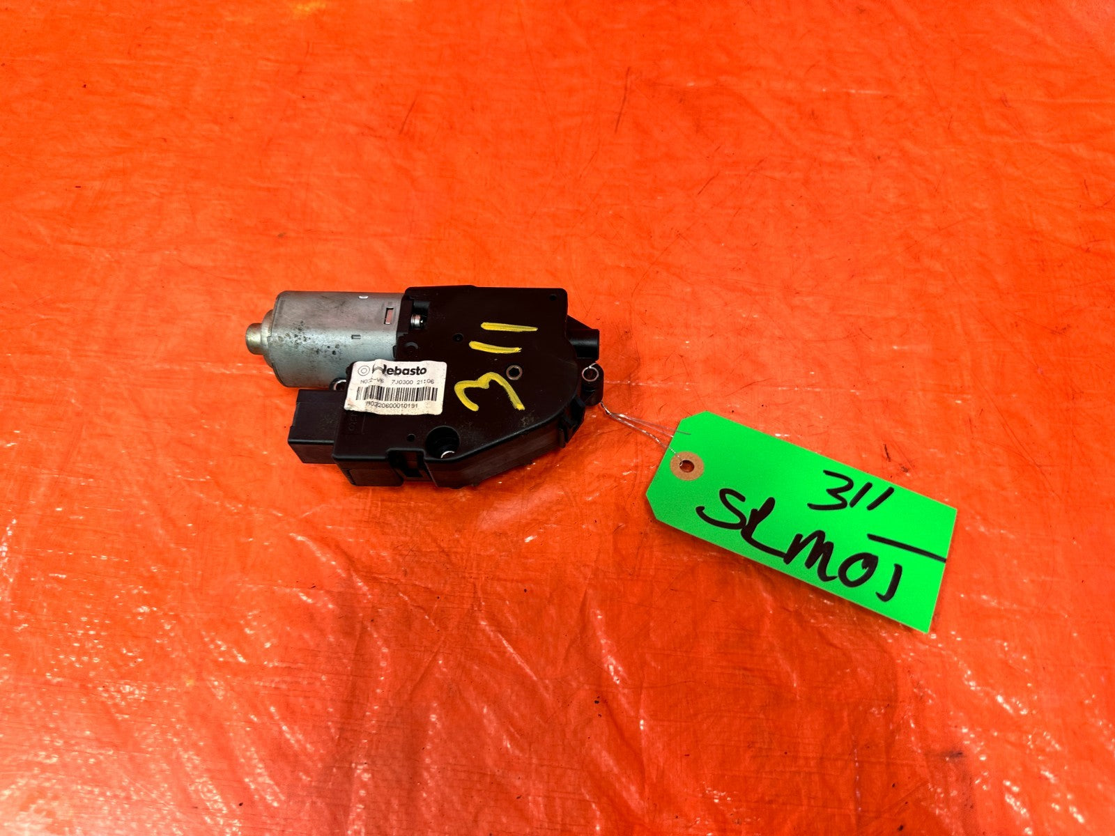 08 15 INFINITI G37 2D COUPE   SUNROOF MOONROOF SLIDING ROOF   MOTOR   OEM #3110