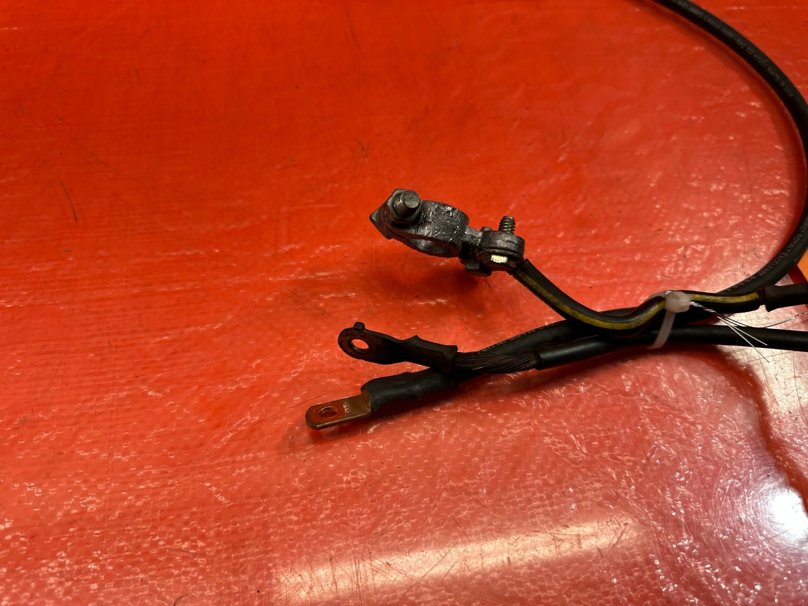 99 00 HONDA CIVIC SI VALVE COVER TRANSMISSION NEGATIVE TERMINAL GROUNDS OEM #2024