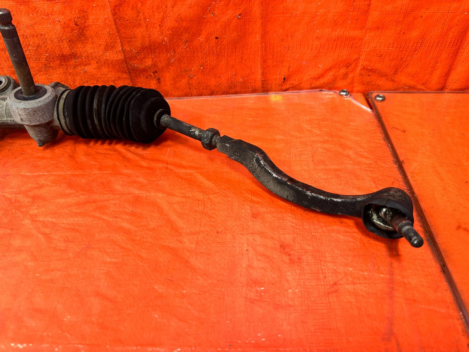 90 91 HONDA CIVIC HATCHBACK   MANUAL STEERING RACK GEAR BOX RACK AND PINION OEM1