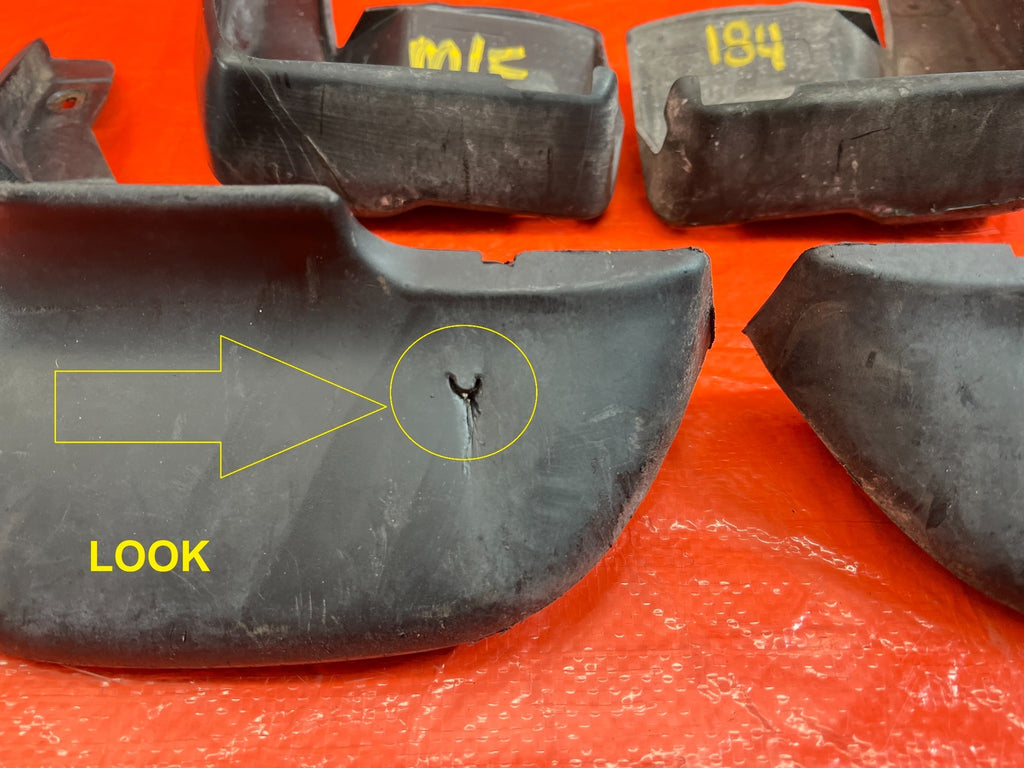 18 21 HONDA ACCORD   MUD FLAP / SPLASH GUARD SET LEFT & RIGHT FRONT REAR OEM 1849