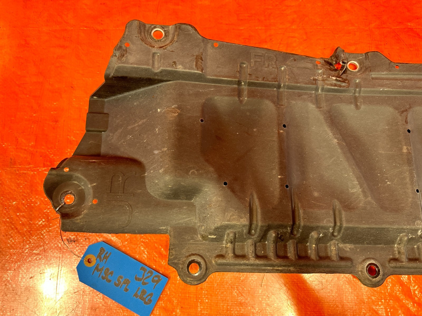 09 15 INFINITI G37 Q60 CONVERTIBLE REAR TRUNK FLOOR TRIM PANEL 74814 JJ50A #3292
