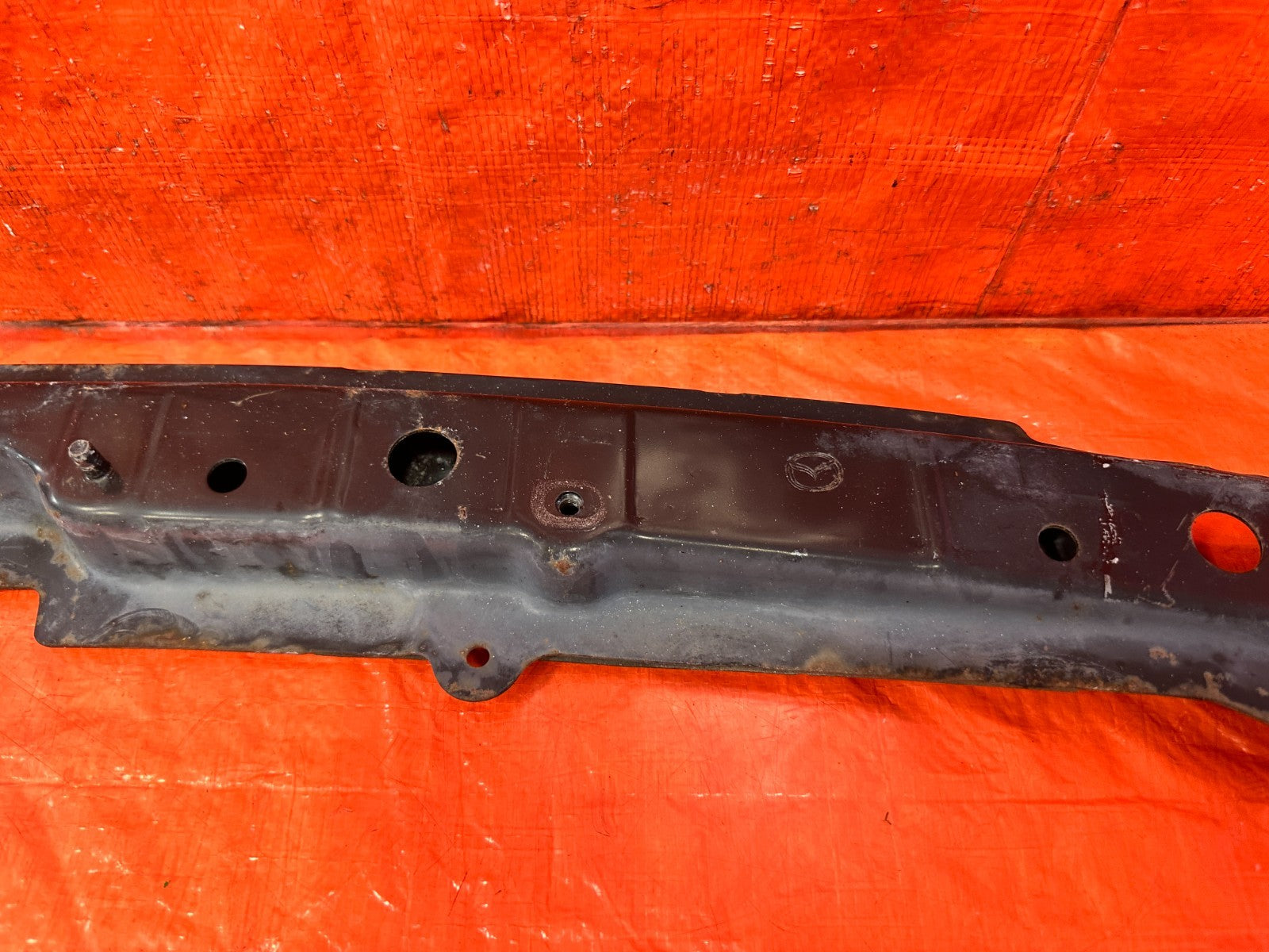 09 11 MAZDA RX8 RX 8   UPPER RADIATOR SUPPORT BEAM BAR BRACKET OEM FACTORY #3032