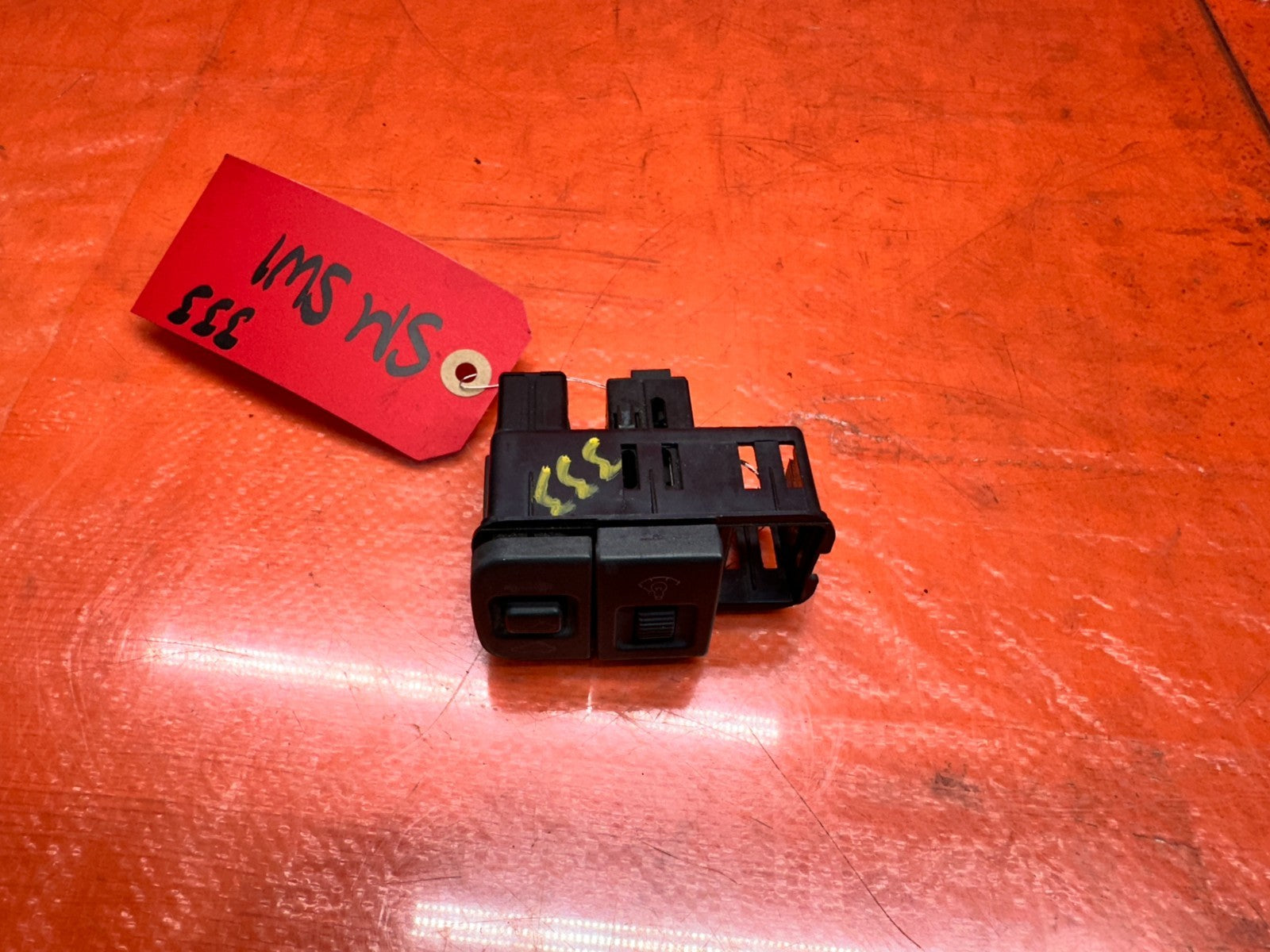 92 95 HONDA CIVIC EX 1.6L   SUNROOF MOONROOF CONTROL SWITCH BUTTON   OEM #3335