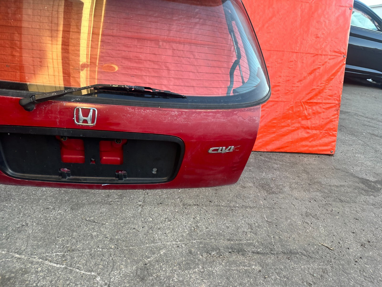 96 00 HONDA CIVIC   REAR HATCH BACK HATCHBACK TAIL GATE TAILGATE TRUN OEM #2872