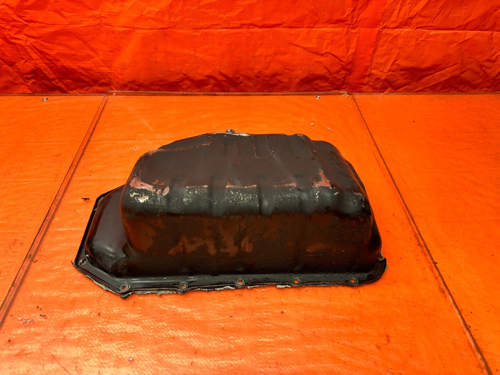 04-05 ACURA TSX 4D 2.4L K24A2 ENGINE MOTOR ALUMINUM OIL PAN OEM #34211