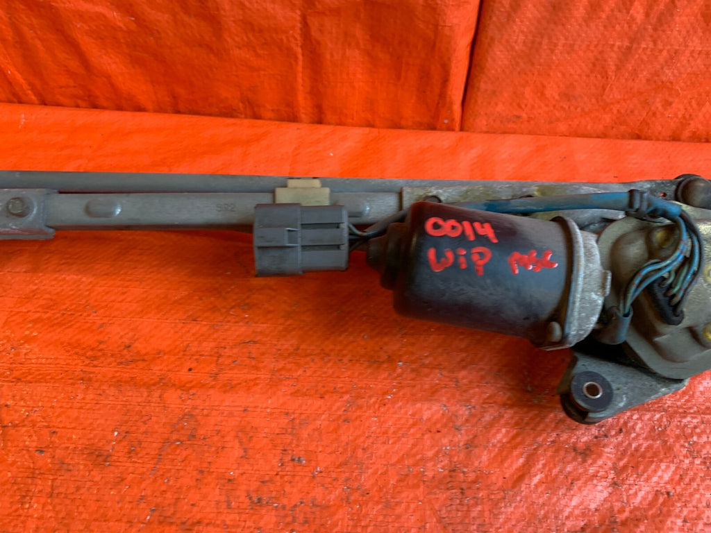 OEM 1994 94 HONDA DEL SOL   WINDSHIELD WIPER MOTOR WITH LINKAGE 100% COMPLETE4