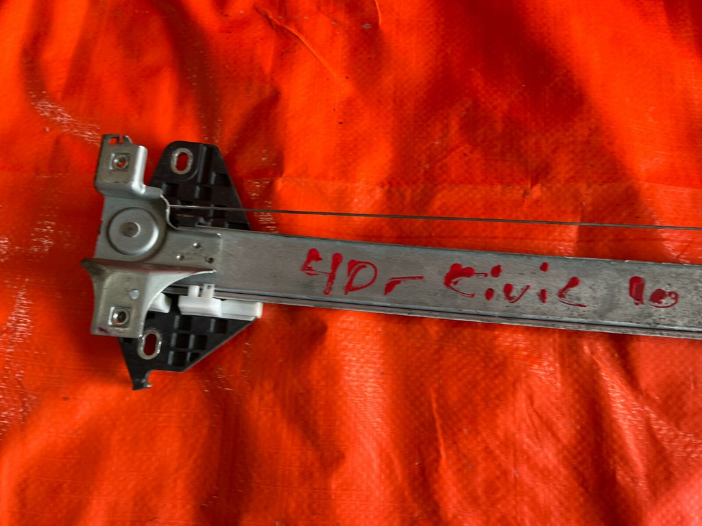 06 11 HONDA CIVIC SEDAN 4 DOOR   DRIVER LEFT REAR WINDOW REGULATOR   OEM OE4