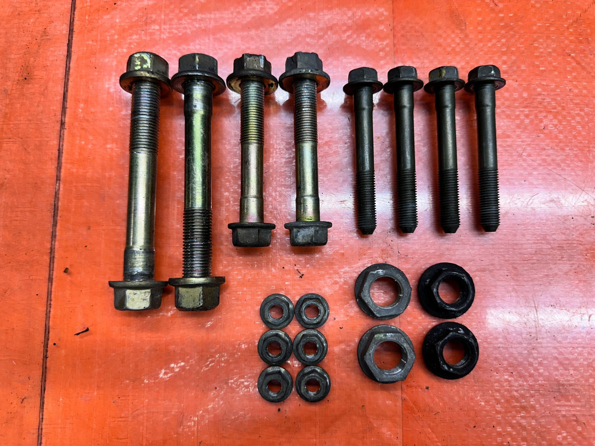 03-08 NISSAN 350Z 3.5L FRONT LOWER CONTROL ARM BOLTS HARDWARE SET OEM #3465