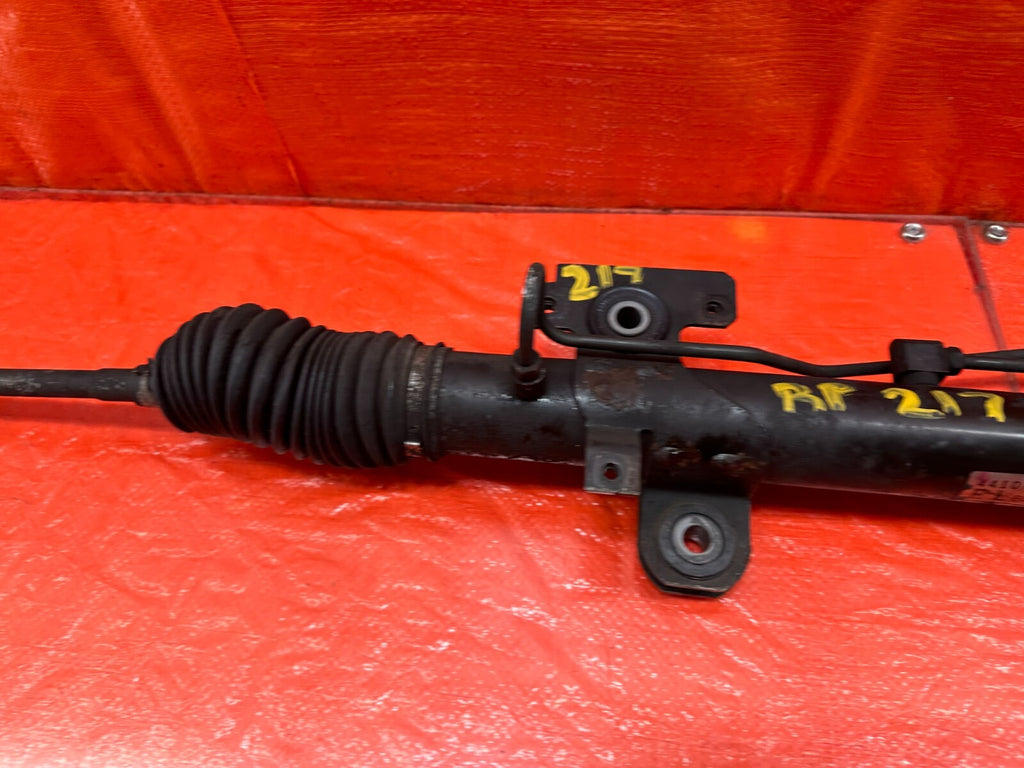 08 15 LANCER EVOLUTION X EVO 10 POWER STEERING GEAR BOX RACK AND PINION OEM #2178