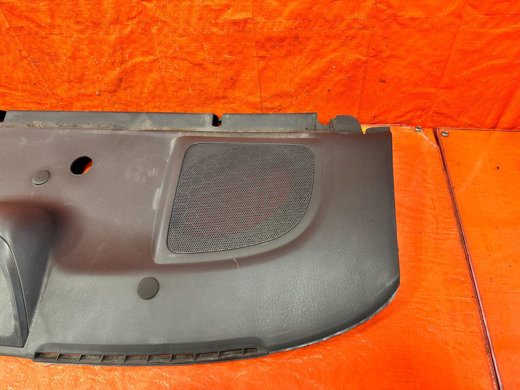 96 00 HONDA CIVIC COUPE   DARK GRAY   REAR SPEAKER TRAY W/ 3RD BRAKE LIGHT OEM2