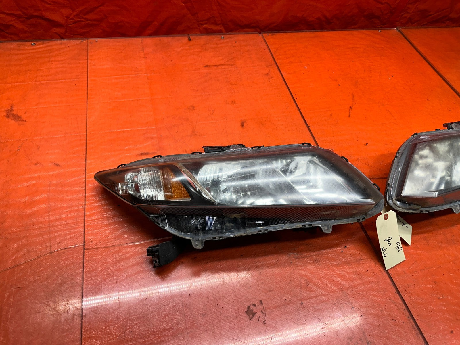 13 15 HONDA CIVIC 1.8L 4D SEDAN DRIVER PASSENGER LEFT RIGHT HEADLIGHTS SET OEM8