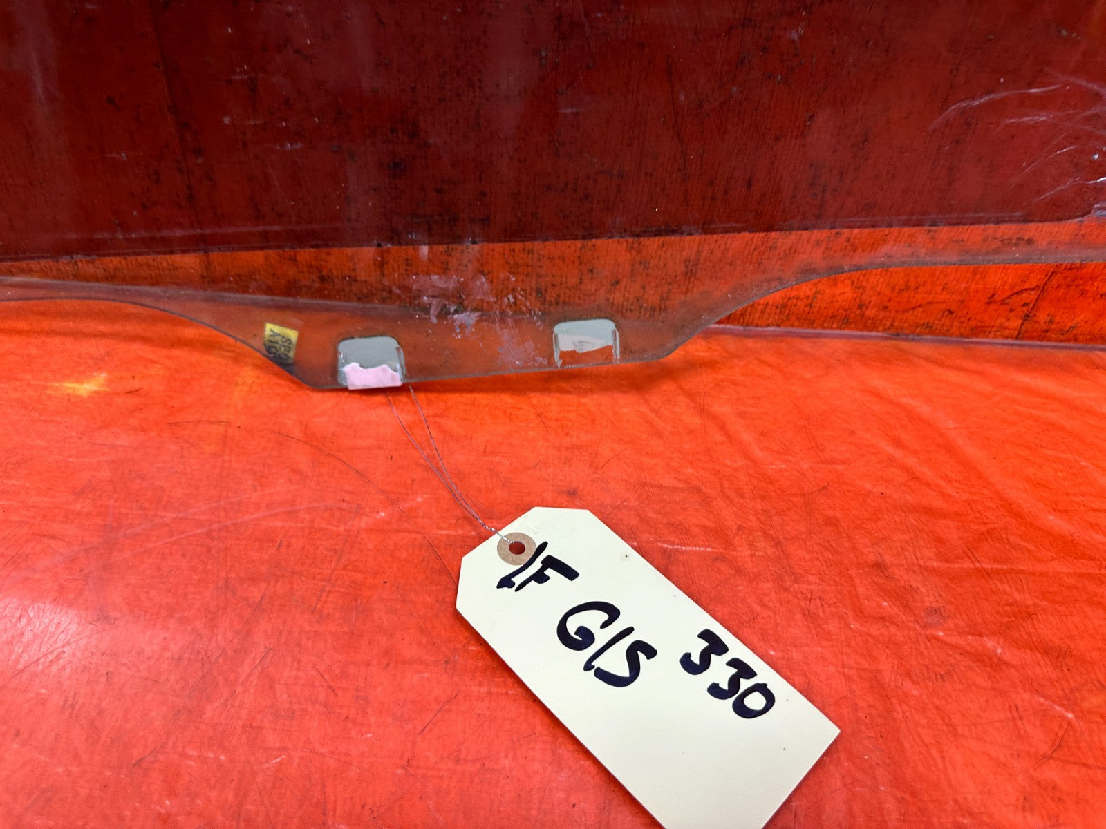 04 08 ACURA TSX LEFT DRIVER FRONT DOOR WINDOW DOOR GLASS OEM #3307