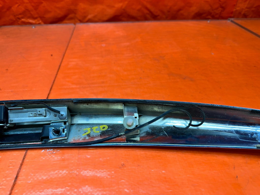 08 15 INFINITI G37 COUPE 2D TRUNK TRIM CHROME W/ BACK UP CAMERA OEM FACTORY12