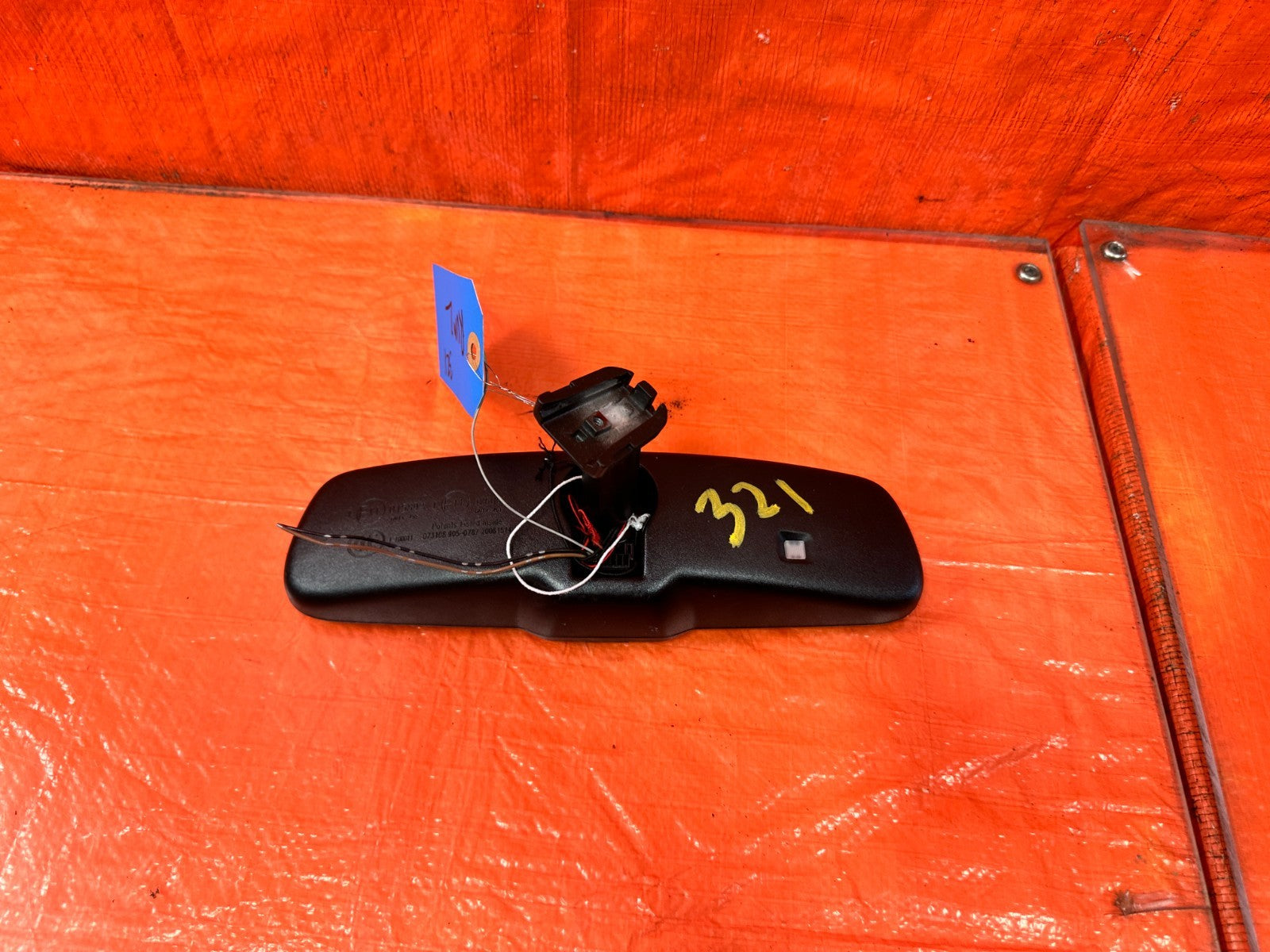 09 14 ACURA TSX   REAR VIEW MIRROR ASSEMBLY W/ AUTO DIM   OEM 3214