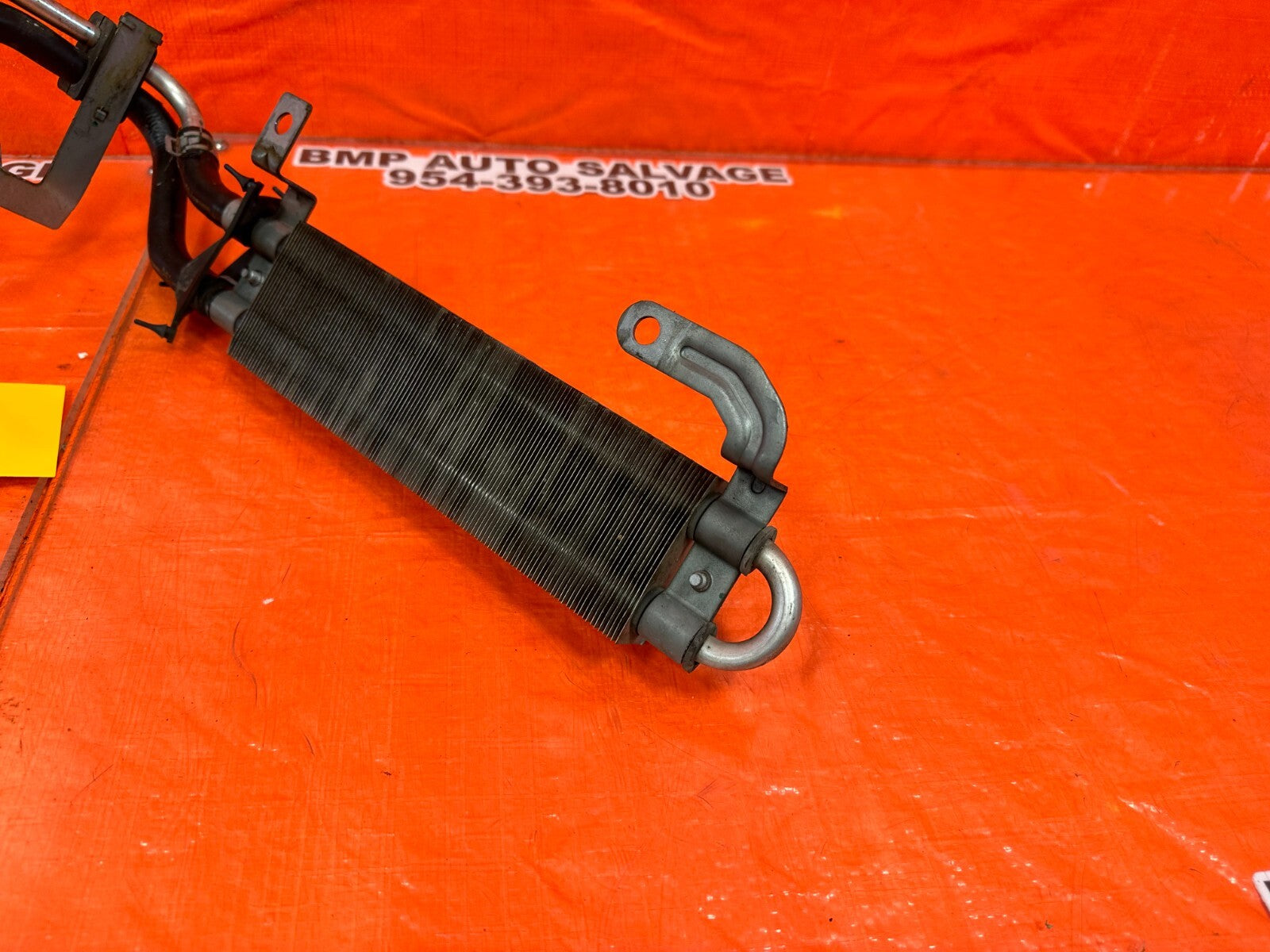 08 15 INFINITI G37 2D   POWER STEERING FLUID OIL COOLER W/ TANK   OEM #24813
