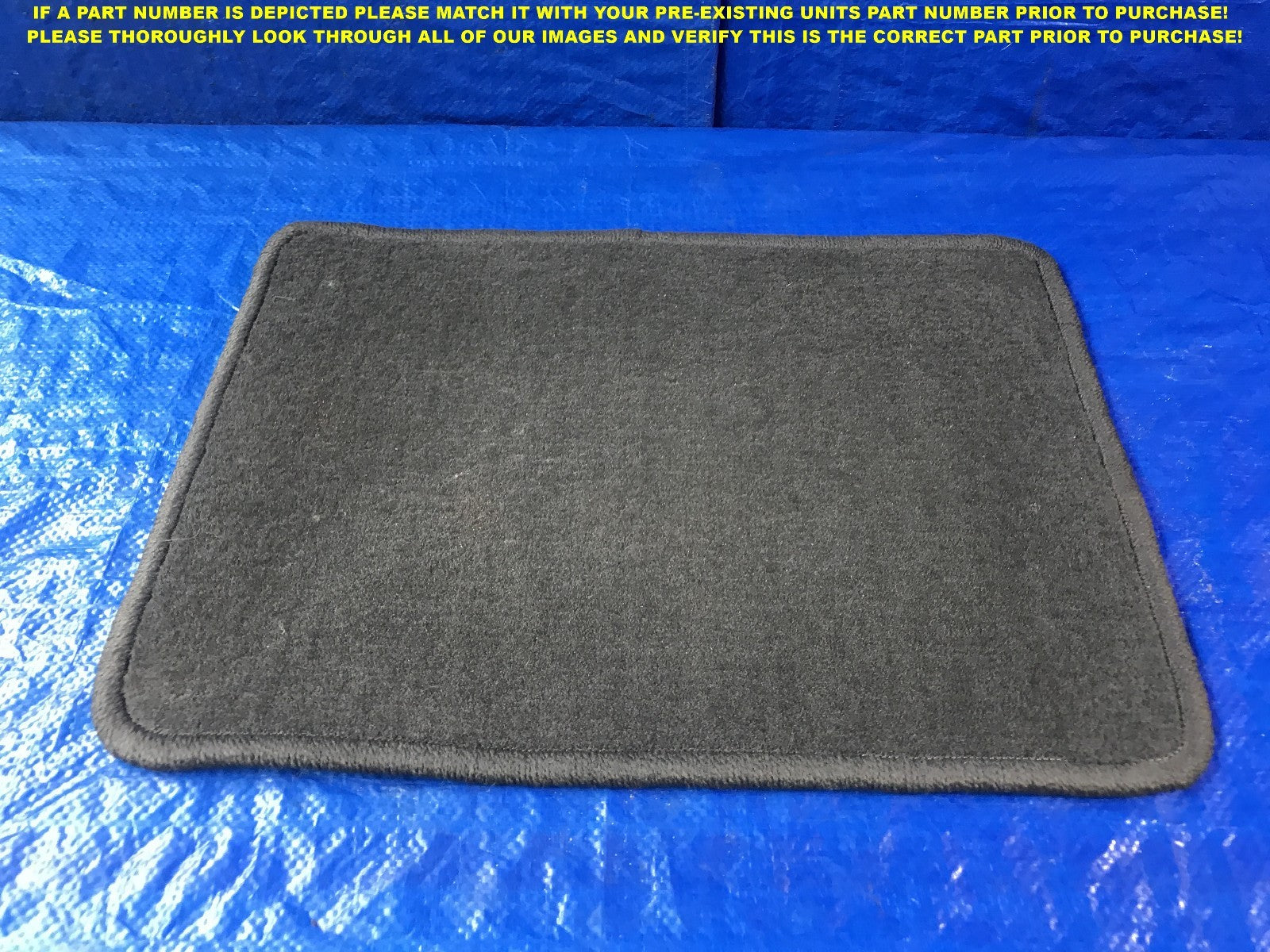 OEM 2004 2005 04 05 LANCER EVOLUTION VIII 8 REAR FLOOR MAT 0