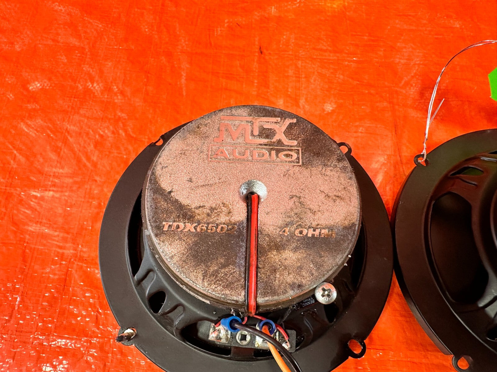 03 06 LANCER EVOLUTION VIII 8 EVO IX 9   MTX AUDI TDX6502 SPEAKERS   #EVO99