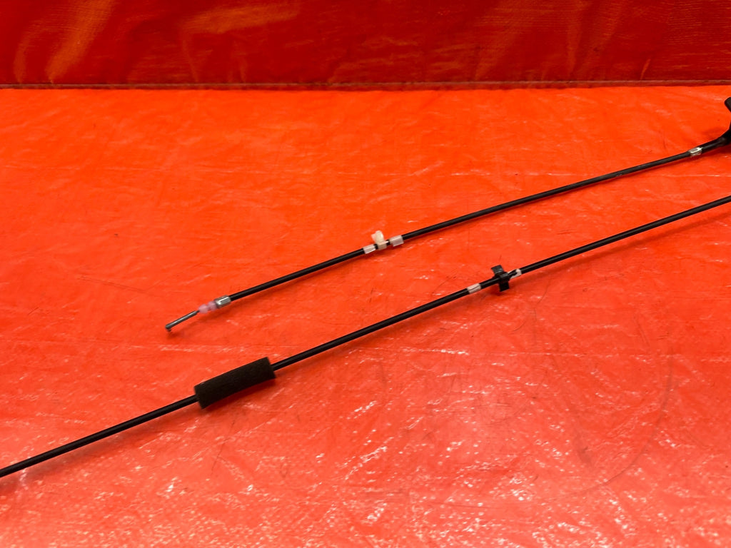 07 11 HONDA CIVIC SI SEDAN   LEFT & RIGHT REAR SEAT RELEASE PULL CABLES OEM #20316
