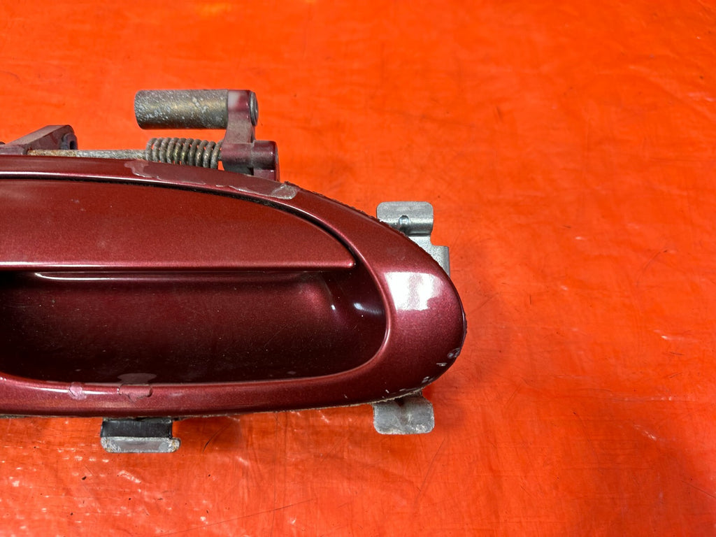 02 06 ACURA RSX   PASSENGER RIGHT   EXTERIOR DOOR HANDLE   RED   OEM OE #2544