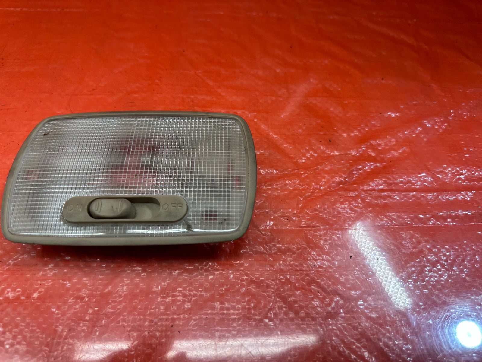 04 08 ACURA TSX   REAR   DOME MAP READING LIGHT LAMP   TAN   OEM FACTORY #1964