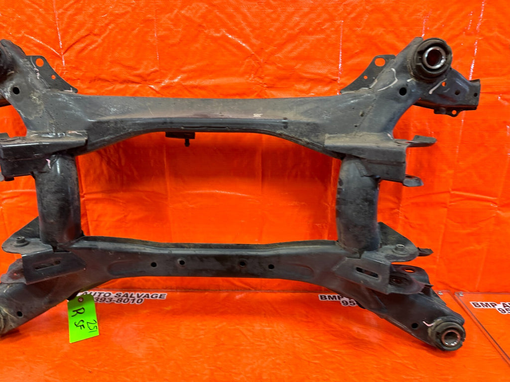 08 12 HONDA ACCORD SEDAN 2.4L   REAR SUBFRAME CROSSMEMBER K FRAME   OEM #25113