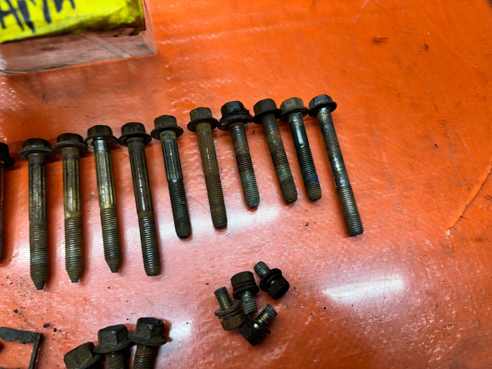 94-01 ACURA INTEGRA REAR TRAILING ARM MOUNTING BOLTS HARDWARE SET OEM #3405