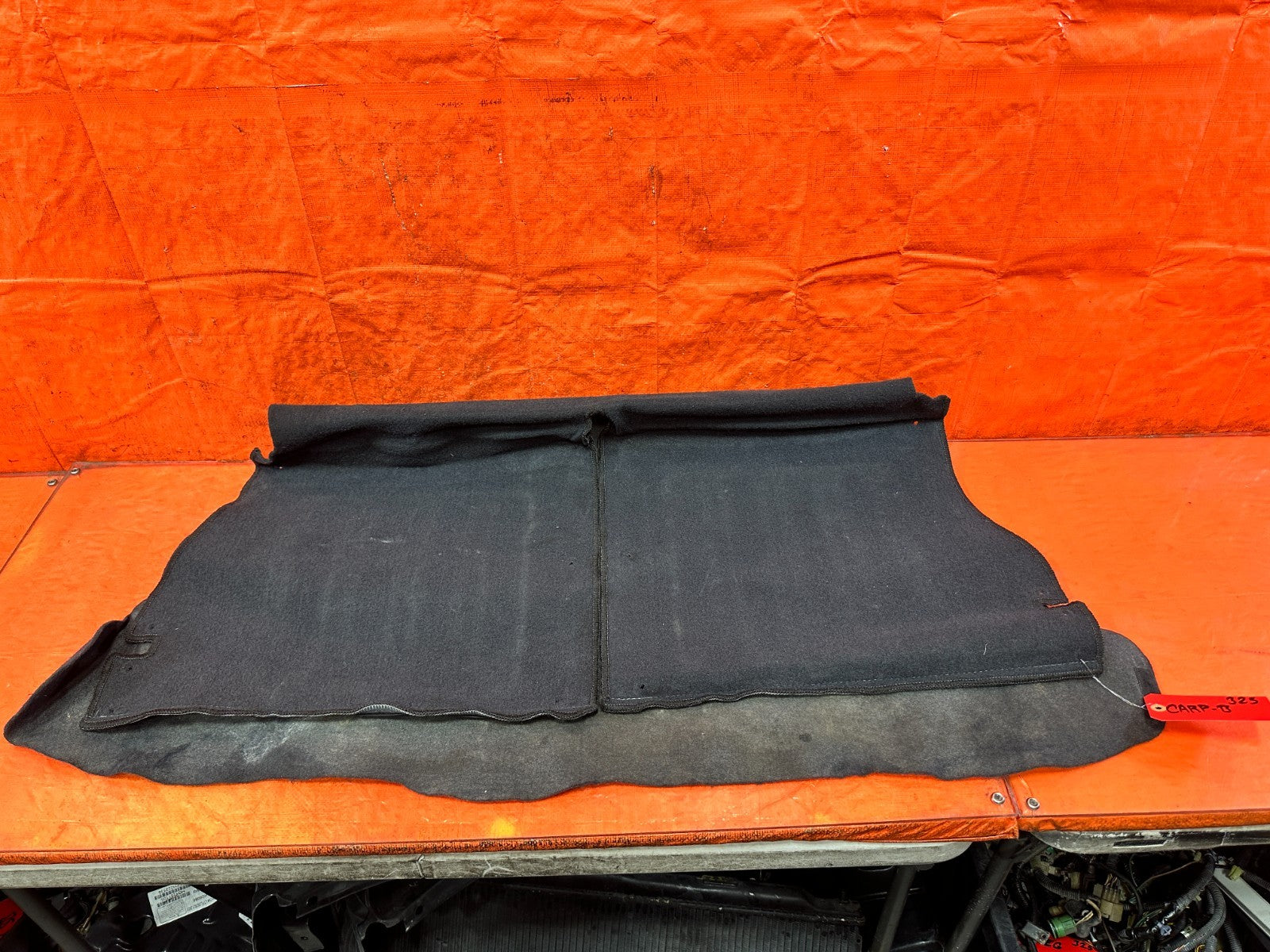 90 91 HONDA CIVIC HATCH REAR TRUNK CARGO AREA TRUNK LINER MAT CARPET OEM #32511