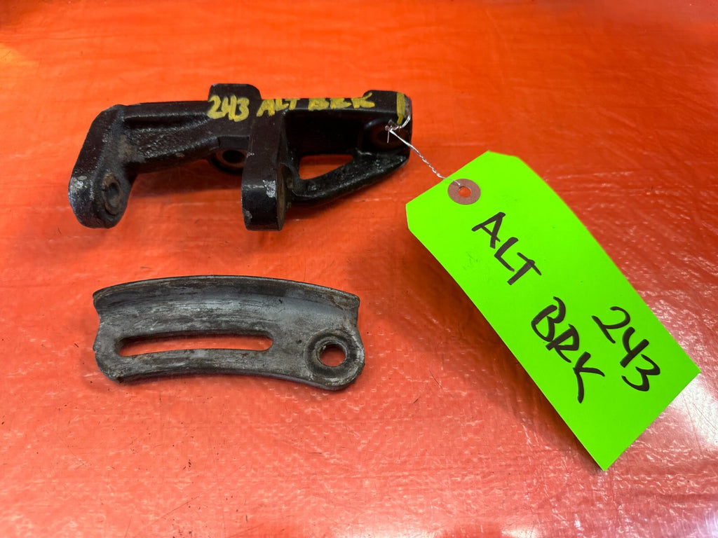 89 91 HONDA CRX DX / SI   D15B2 ALTERNATOR MOUNTING BRACKET SET UPPER LOWER #2430