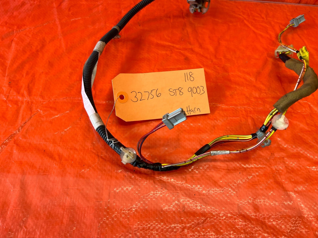 94 01 INTEGRA SEDAN   DRIVER LEFT REAR DOOR WIRING HARNESS WIRE LOOM   OEM #118 6