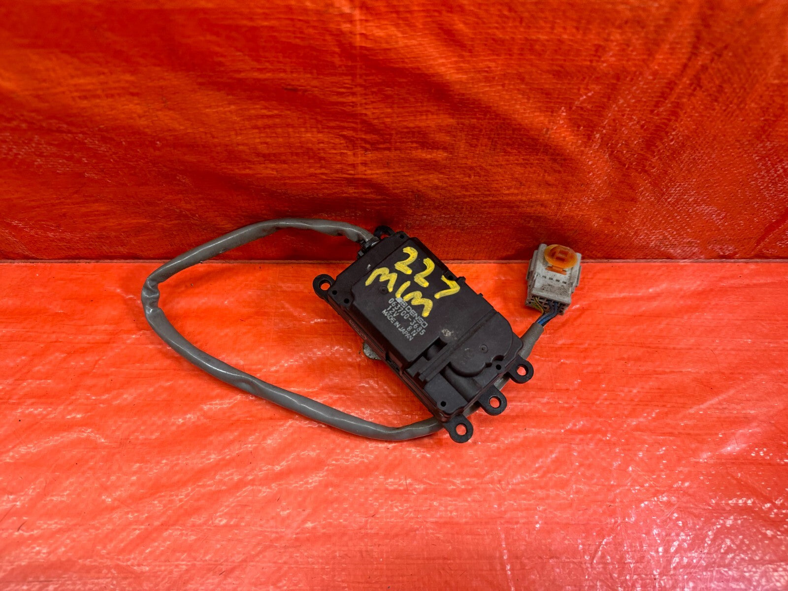 93 97 HONDA DEL SOL   HEATER CORE DOOR ACTUATOR MOTOR 063700 3685   OEM #2270