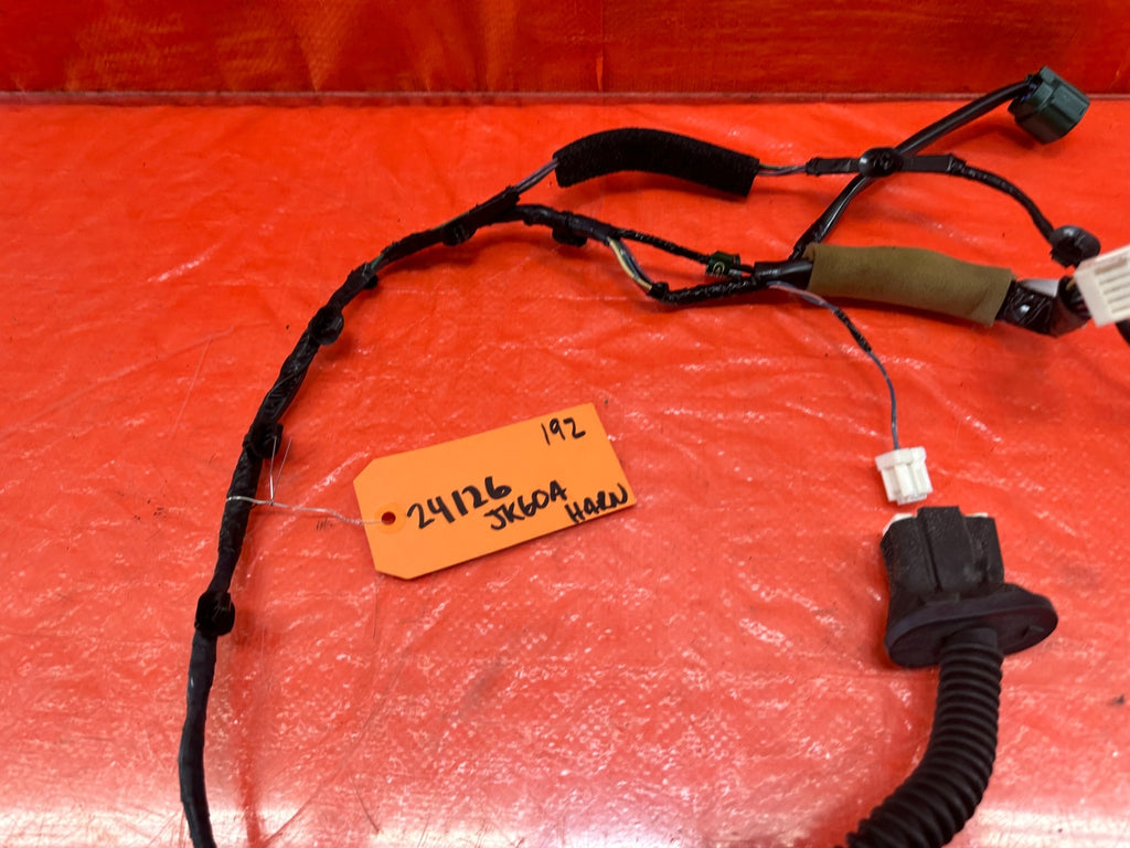 2008 INFINITI G35 X SEDAN PASSENGER RIGHT REAR DOOR WIRING HARNESS WIRE LOOM 1926