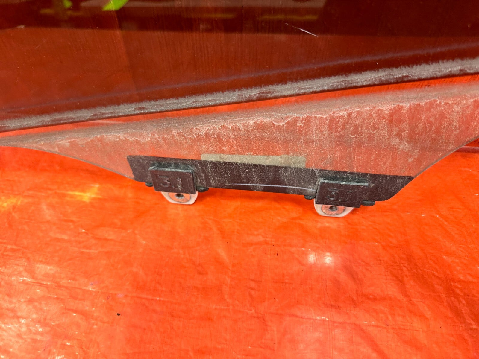 06 11 HONDA CIVIC SEDAN 4 DOOR   DRIVER LEFT REAR   DOOR GLASS   OEM #2826