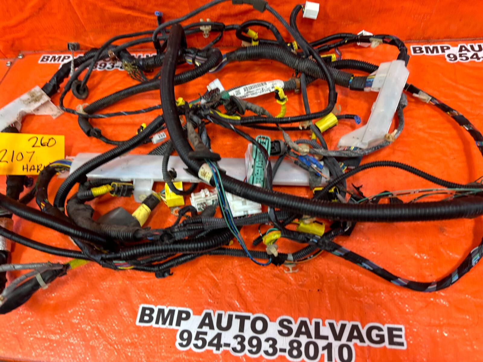 2008 08 HONDA CIVIC EX SEDAN   INTERIOR FLOOR WIRING HARNESS WIRE LOOM   OEM 26014