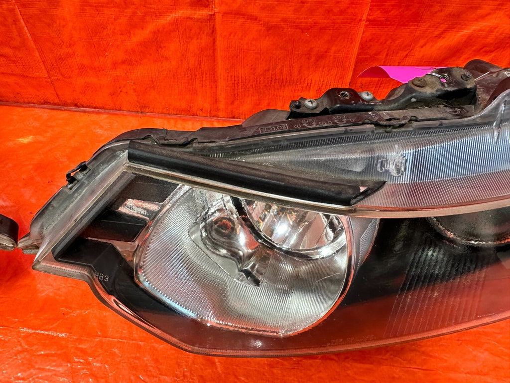 09 14 ACURA TSX   JDM MODEL BLACK HOUGING HEADLIGHT HEADLAMPS   W/ BALLASTS OEM5