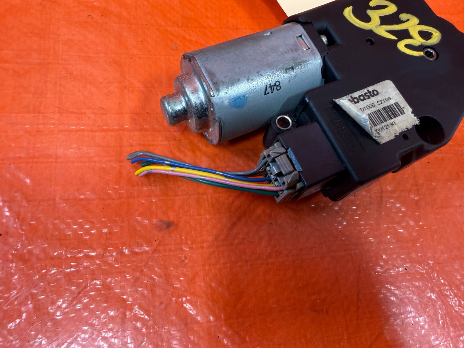 08 15 INFINITI G37 2D COUPE   SUNROOF MOONROOF SLIDING ROOF   MOTOR   OEM #3283