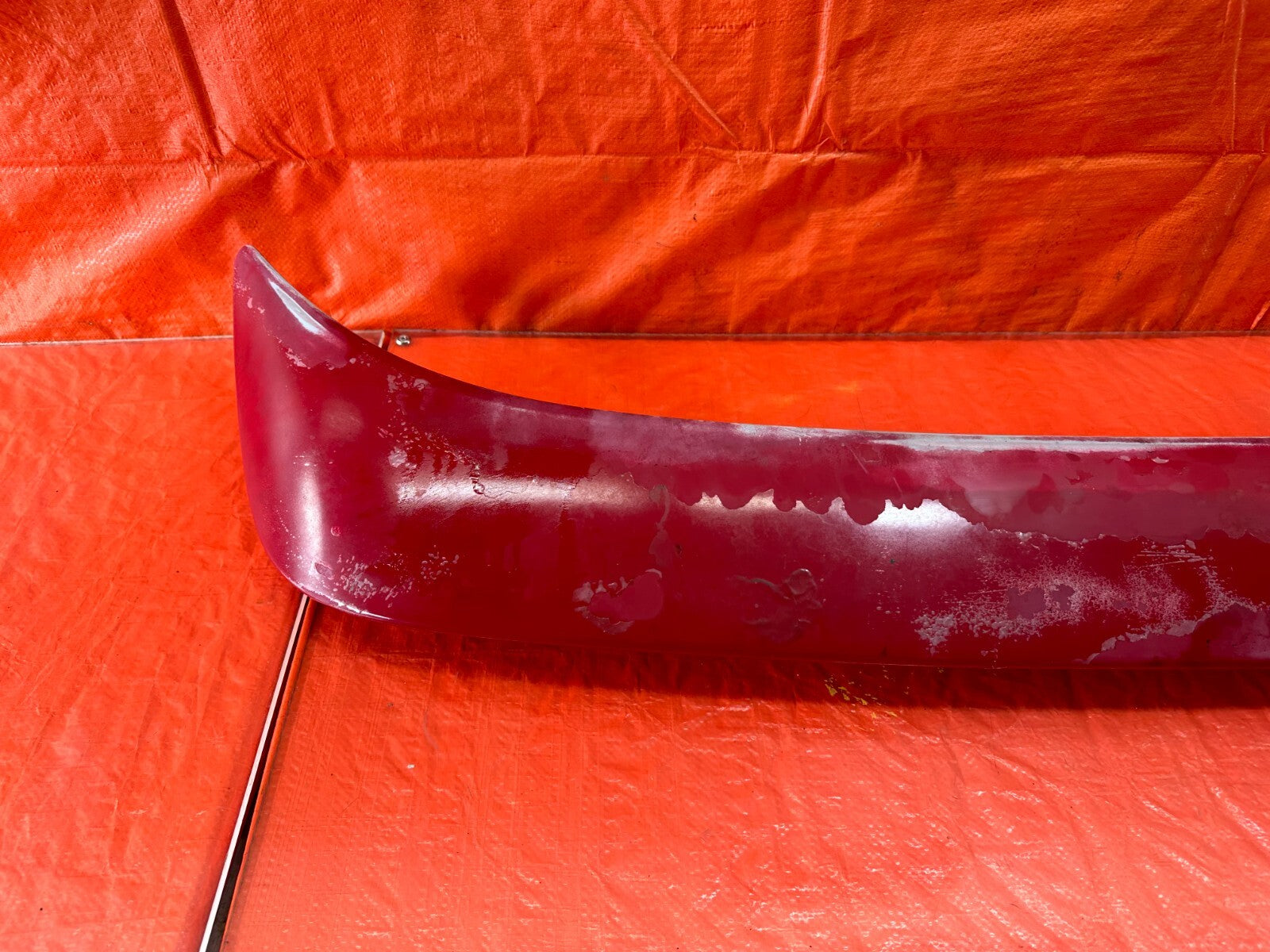 94 97 ACURA INTEGRA 2D   GS R MODEL   REAR WING SPOILER DECK LID TRIM   OEM #2265