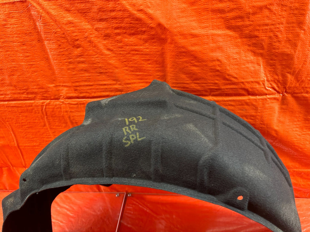 07 13 INFINITI G35 G37 SEDAN FENDER LINER SPLASH SHIELD PASSENGER RIGHT REAR 1927
