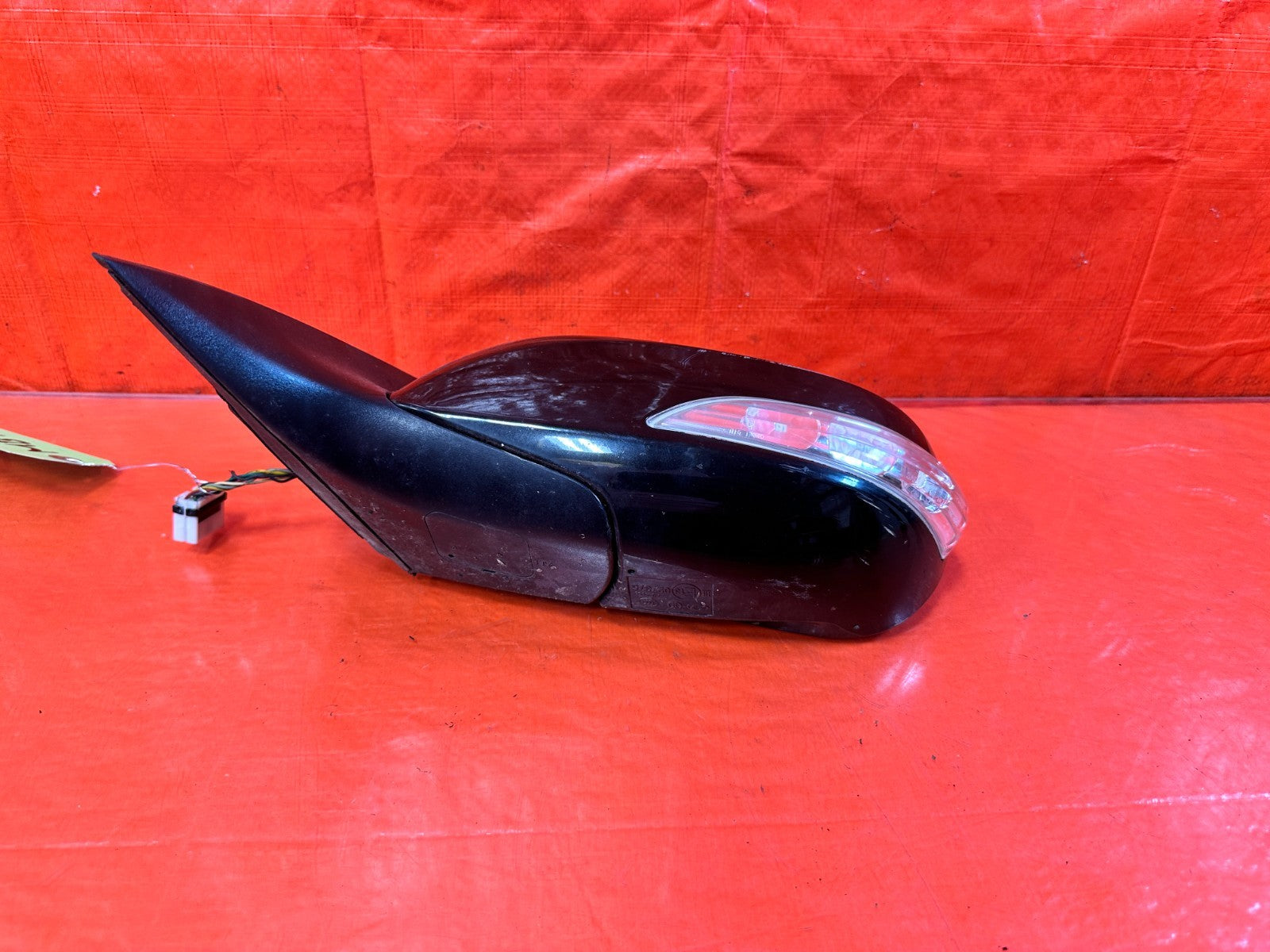 10 16 HYUNDAI GENESIS COUPE DRIVER LEFT EXTERIOR SIDE VIEW MIRROR W/ SIGNAL OEM4